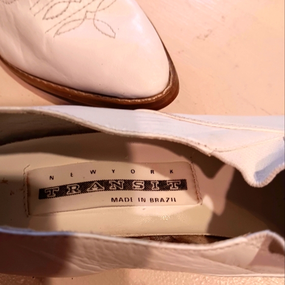 New York Transit White Bootie 8 - Picture 8 of 9